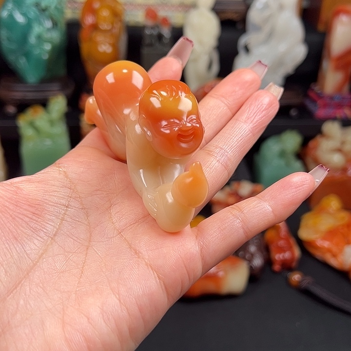 寿山石老性芙蓉石