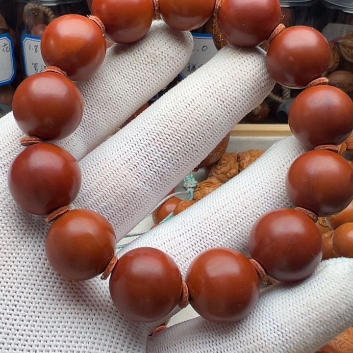 橄榄核手串/手链1.8正圆