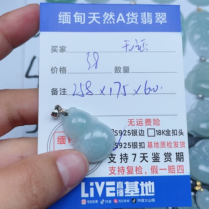 颈饰银S925镶嵌翡翠纯天然缅甸a货翡翠