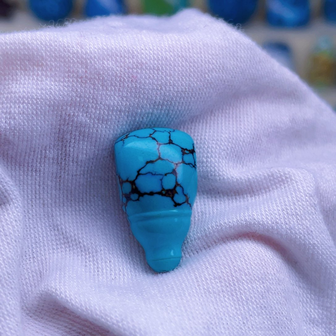 绿松石三通11.9未镶嵌