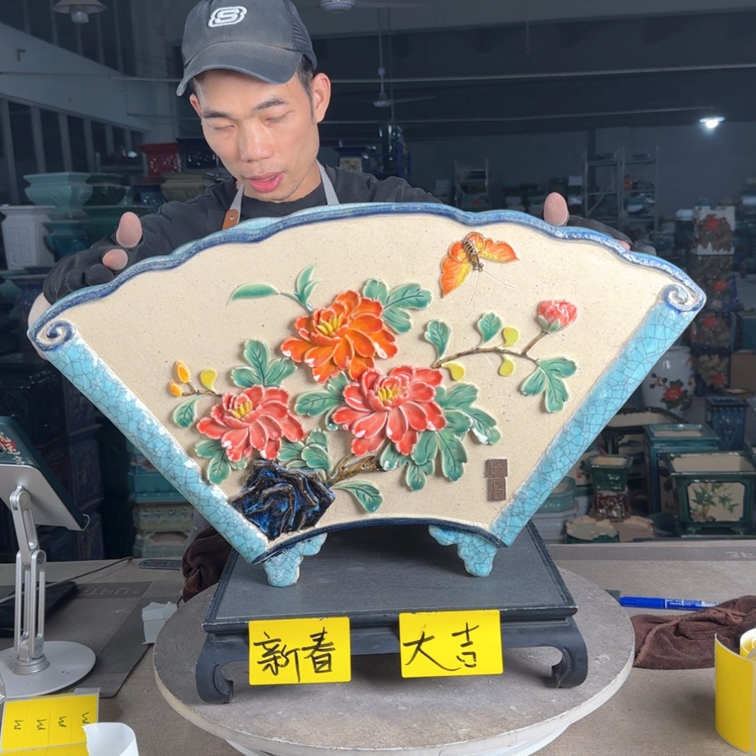 一风堂石湾花盆。