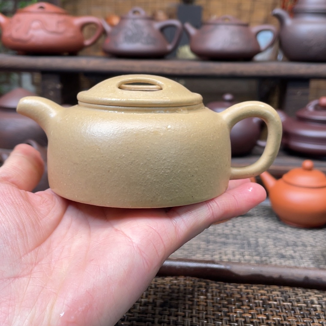 紫砂茶壶宜兴原矿紫砂手工制180