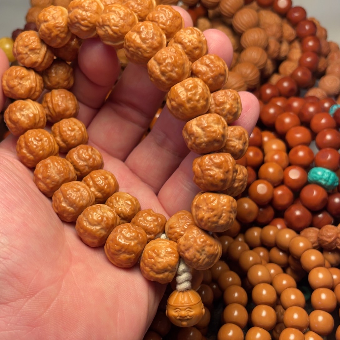 白***壶吊坠猴头核桃蟾宗猴头