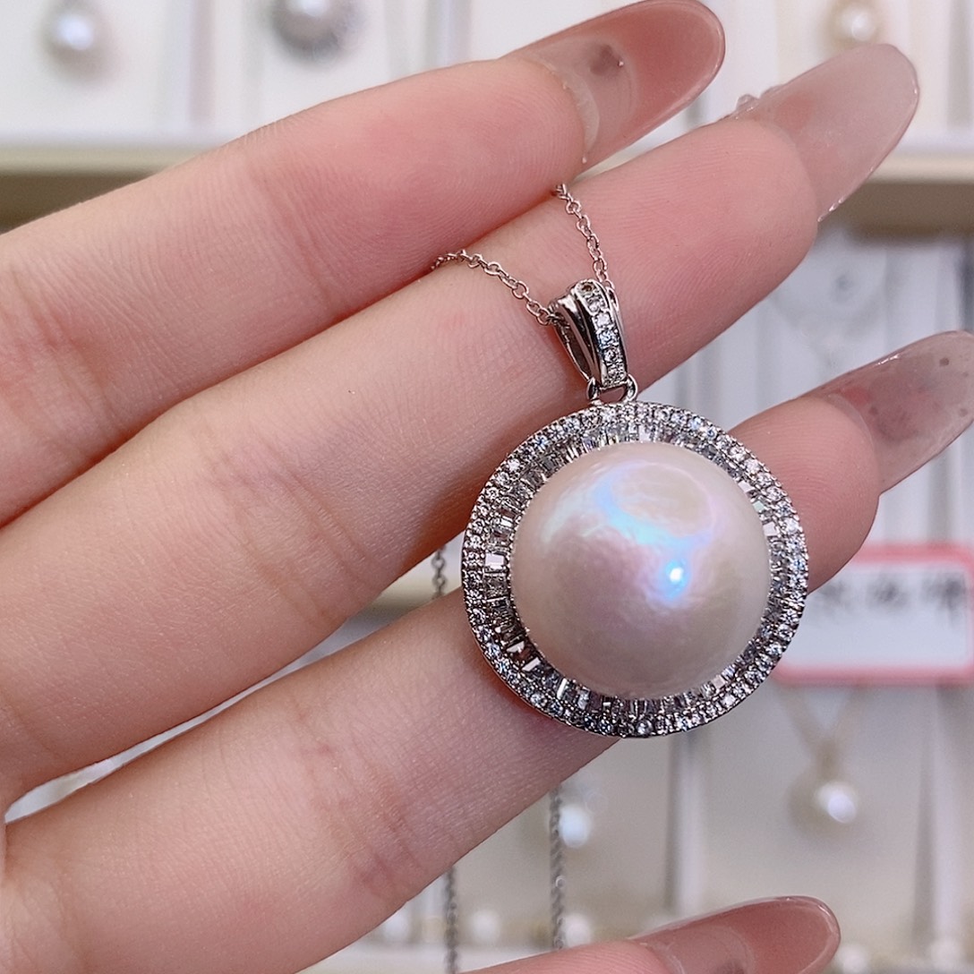 淡水珍珠未镶嵌颈饰15➕