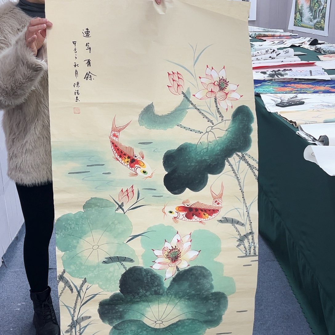 国画宣纸国画纯手绘作品