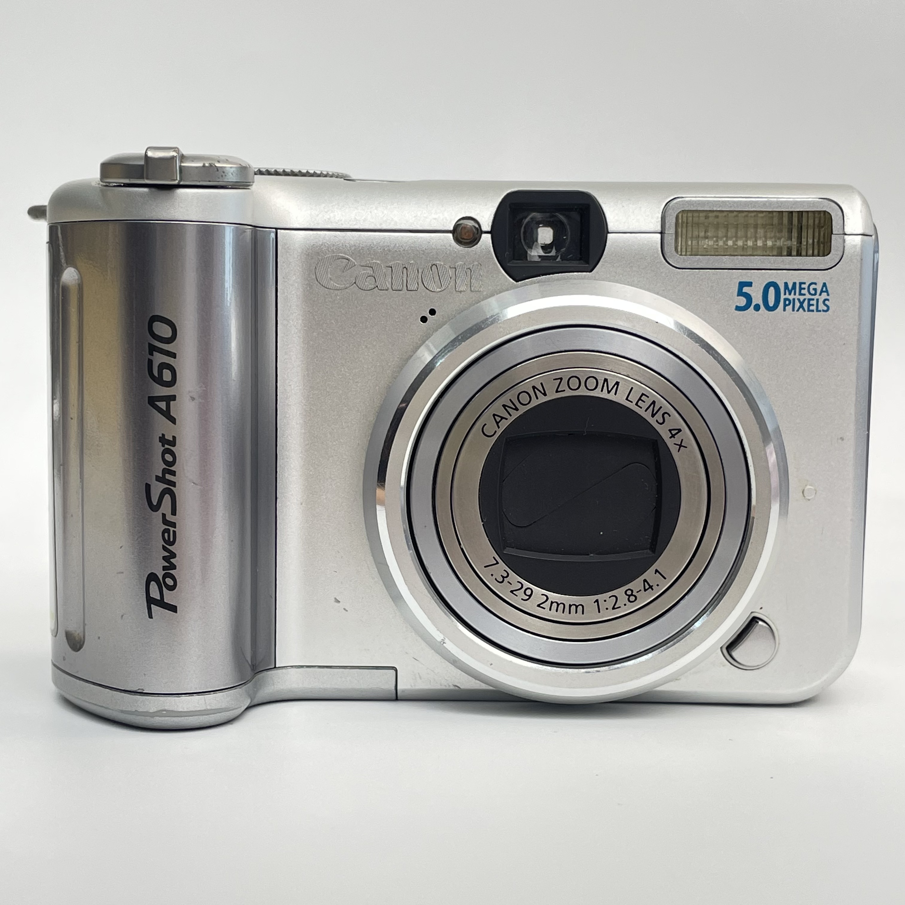 9新 Canon/佳能 a610银翻转屏500万像素4倍变焦ccd数码相机