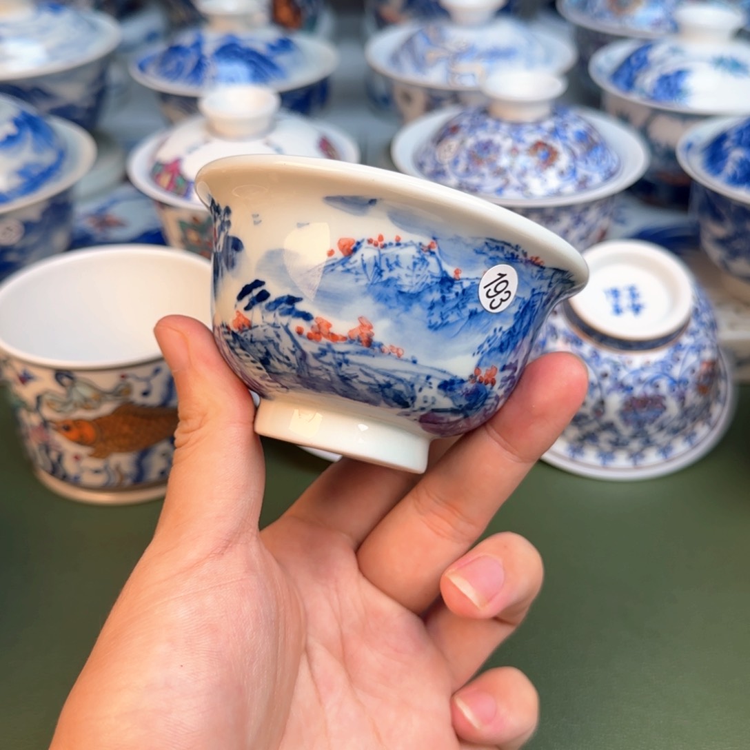 彦祖纯手工手绘茶具193