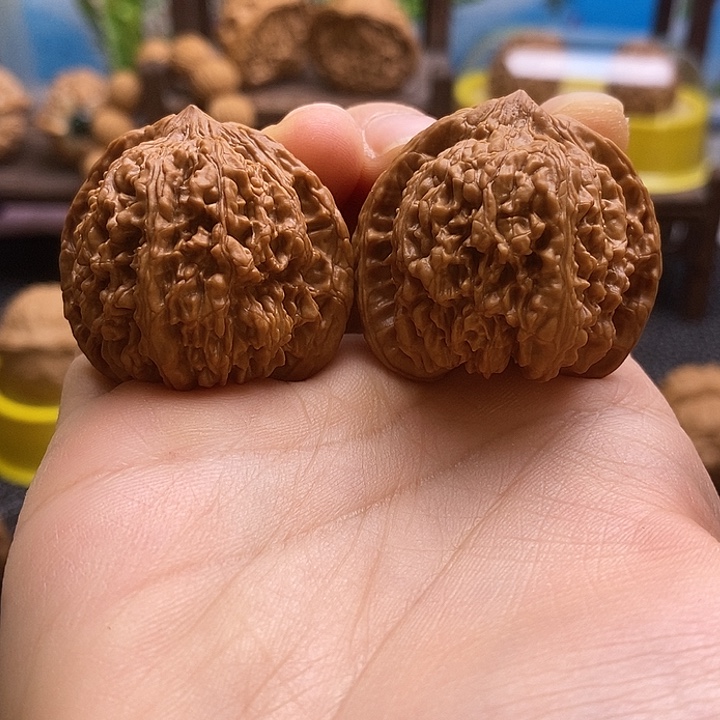 吊坠文玩核桃满天星36