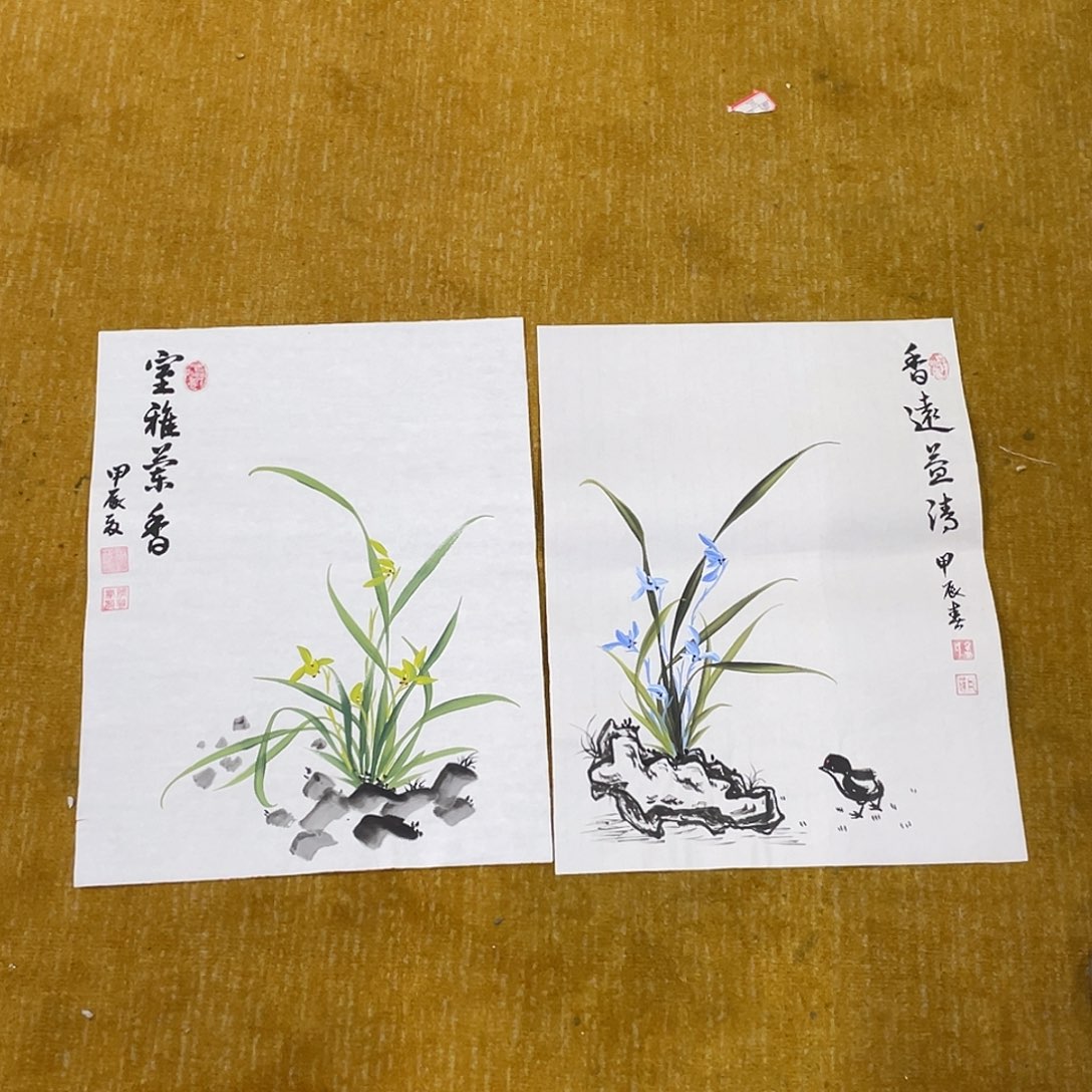 国画兰花….999999999999 福利品. 。