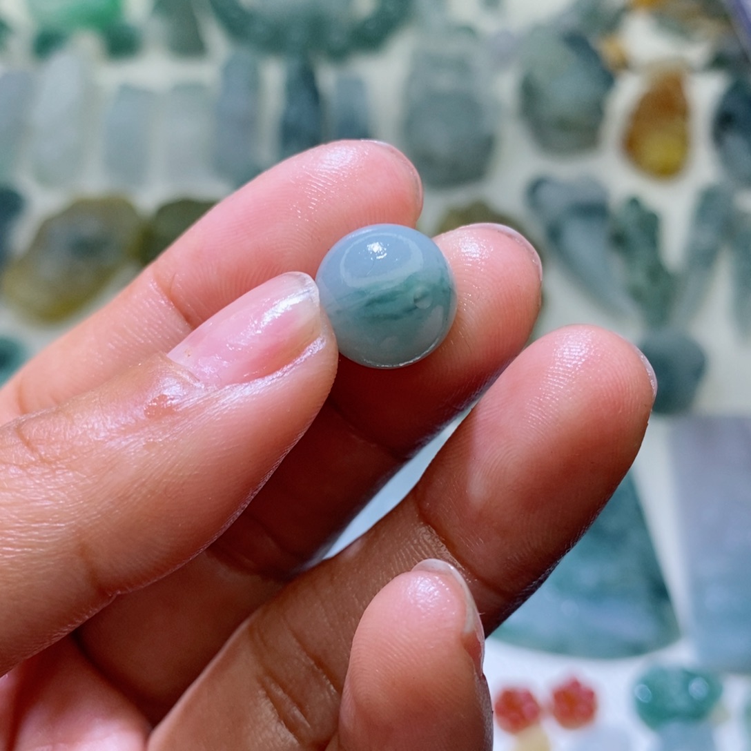 定制翡翠未镶嵌毛货