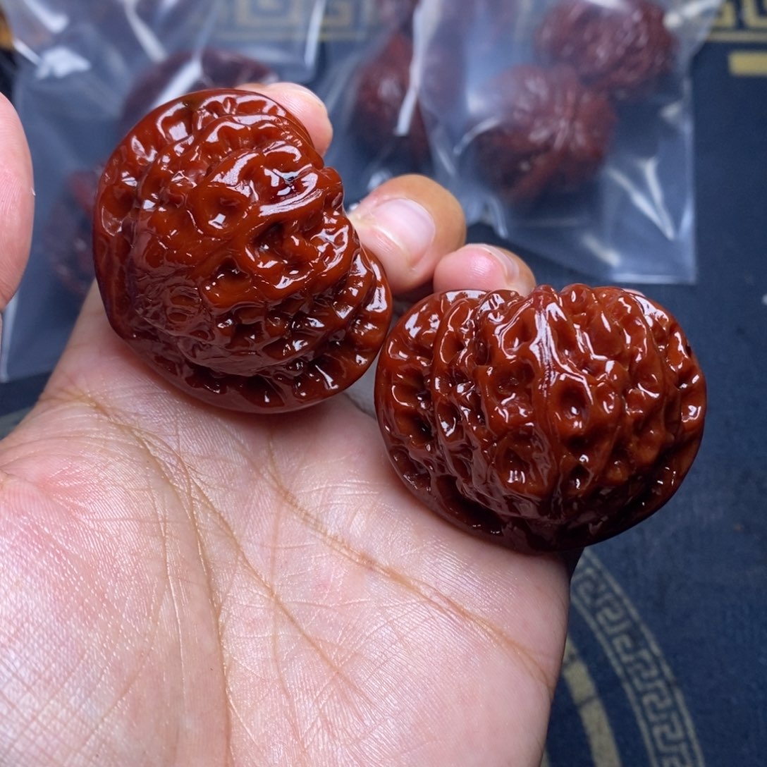 文玩核桃吊坠宫灯44