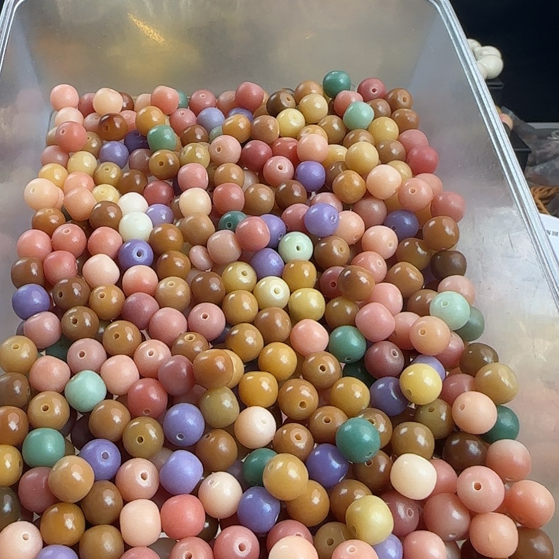 手串菩提根/象牙果卡11玛卡龙苹果500颗