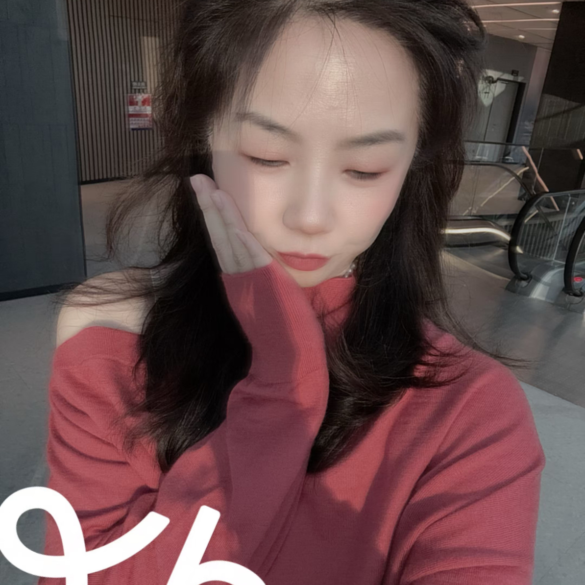 XUHUI-不规则山羊绒针织T恤