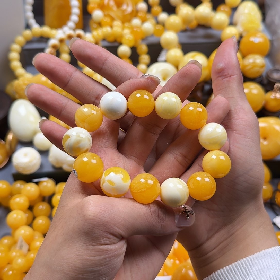 蜜蜡珠宝奇石未镶嵌17mm