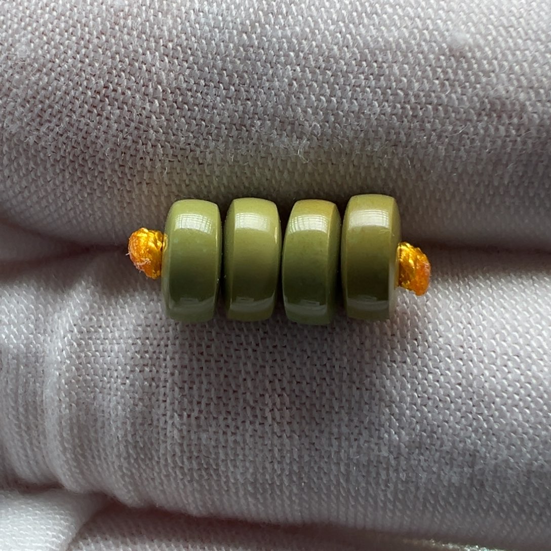 绿松石未镶嵌配饰7*3mm