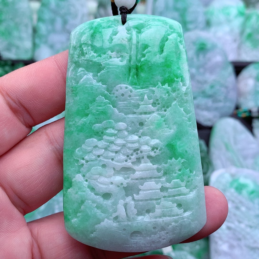 翡翠吊坠(不含链)未镶嵌