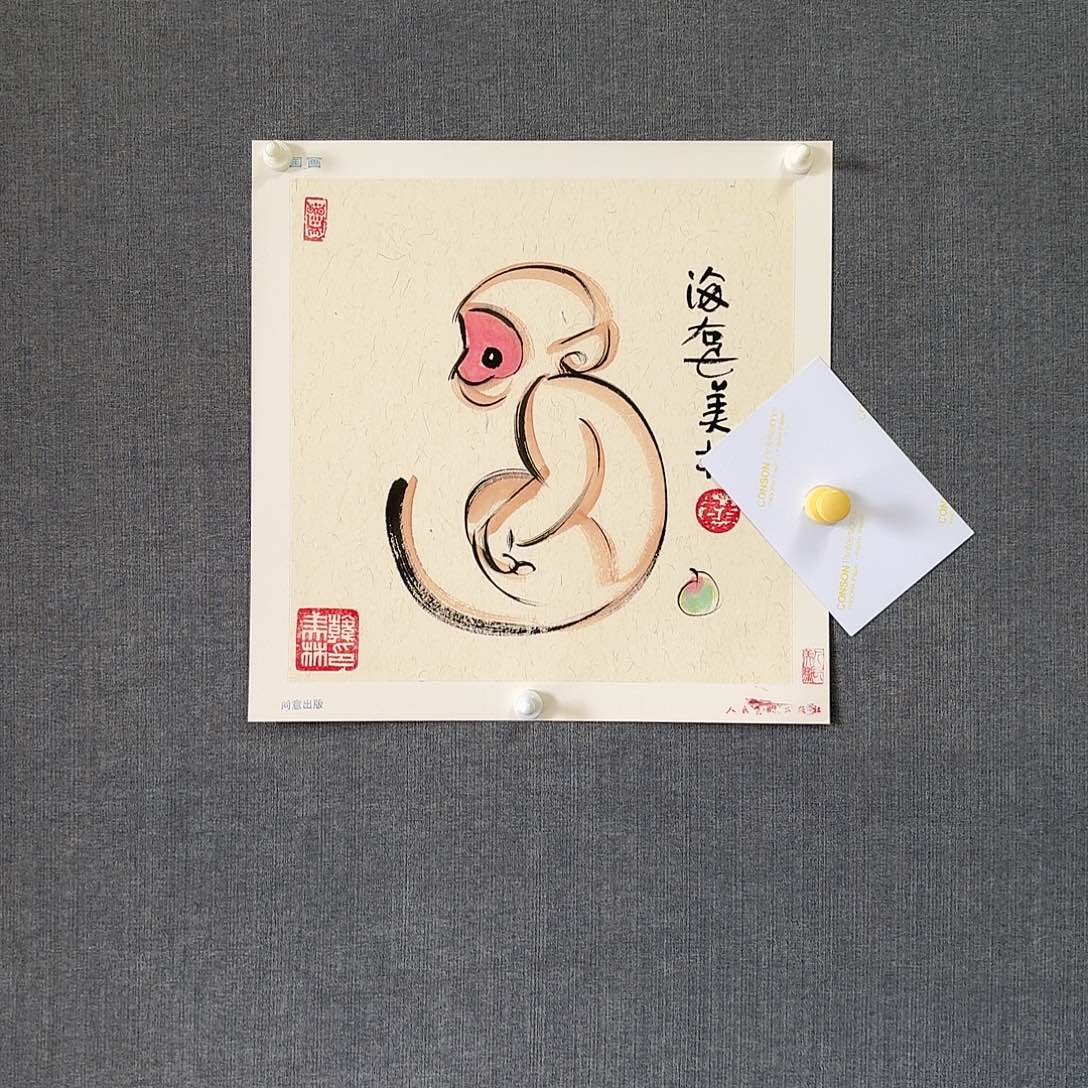 纯手绘作品年画优惠链接