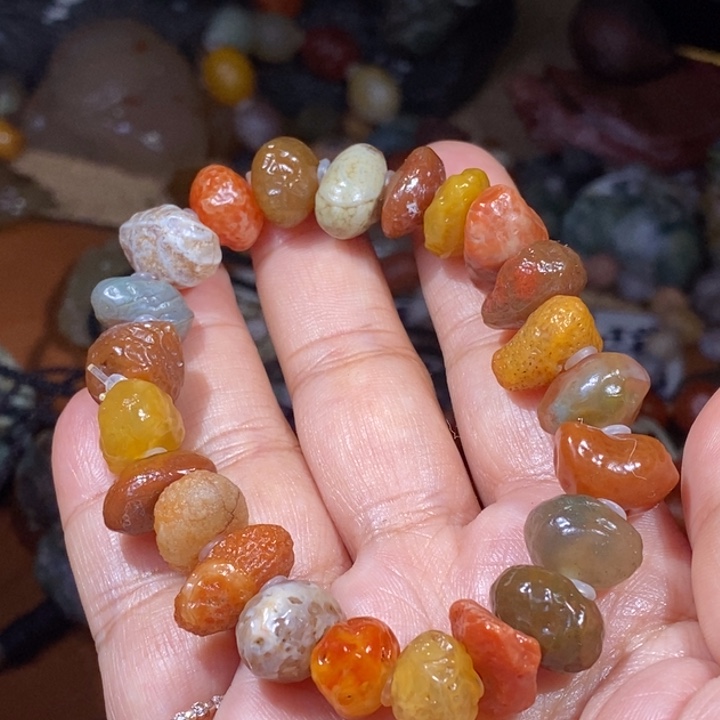 玛瑙/玉髓珠宝半成品未镶嵌