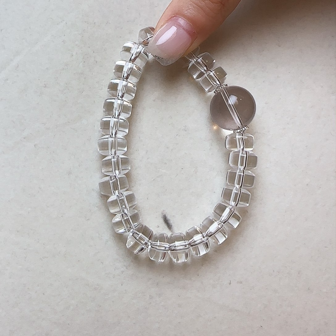 水晶手链未镶嵌大气上档次