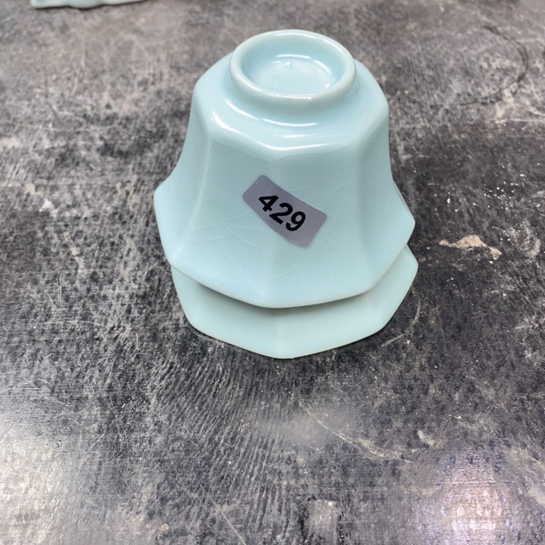 7***6陶瓷杯子抱朴瓷器仿古微瑕