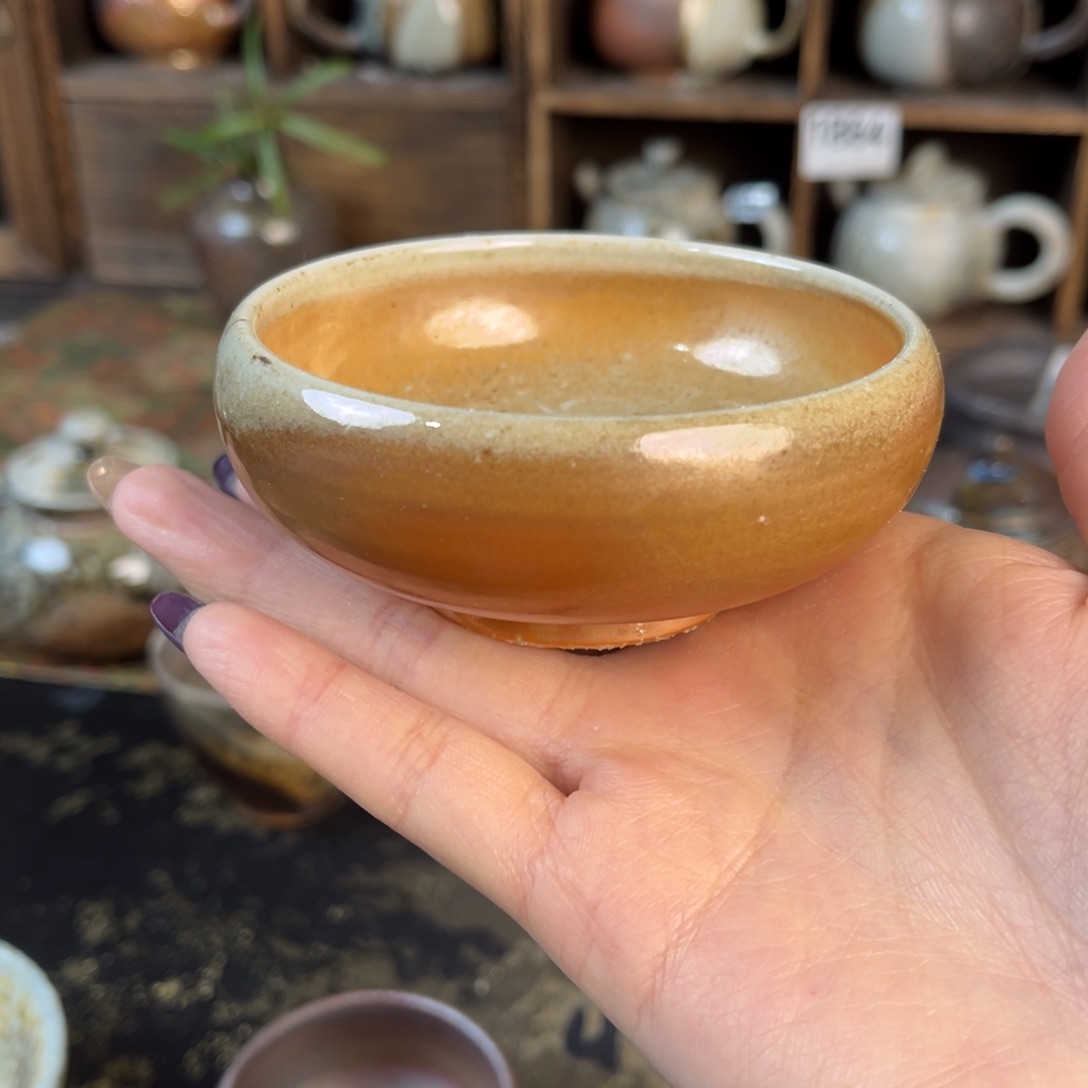杯柴烧茶器主人杯杯