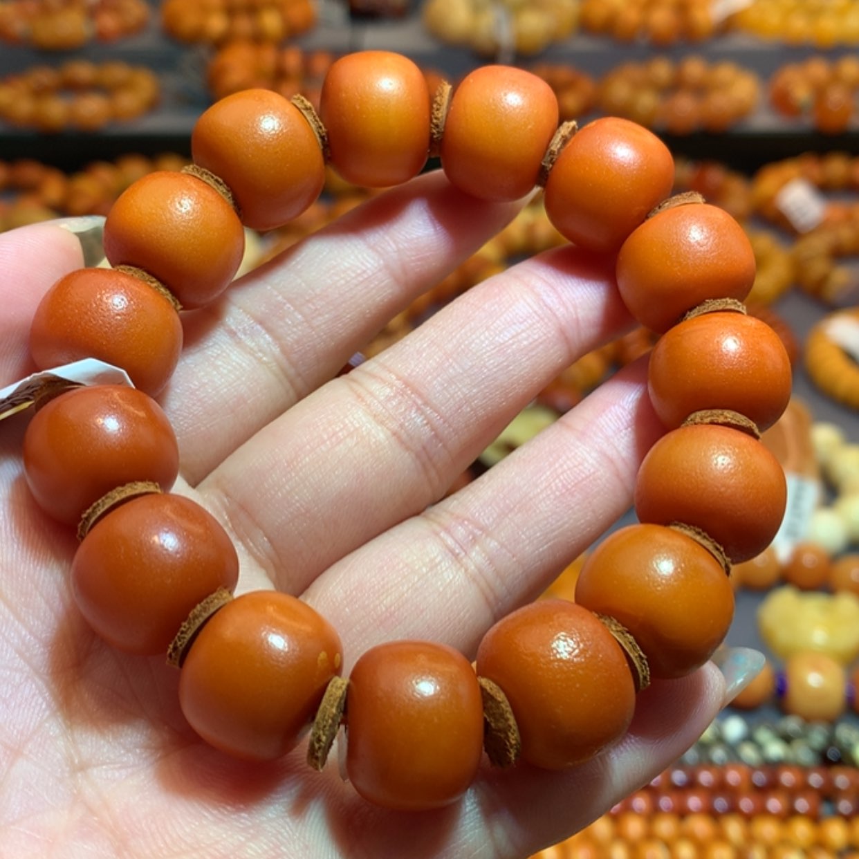 【闪购商品】未镶嵌蜜蜡手串蜜蜡手串