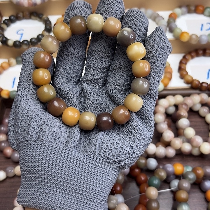 手串菩提根/象牙果卡14干磨小桔灯