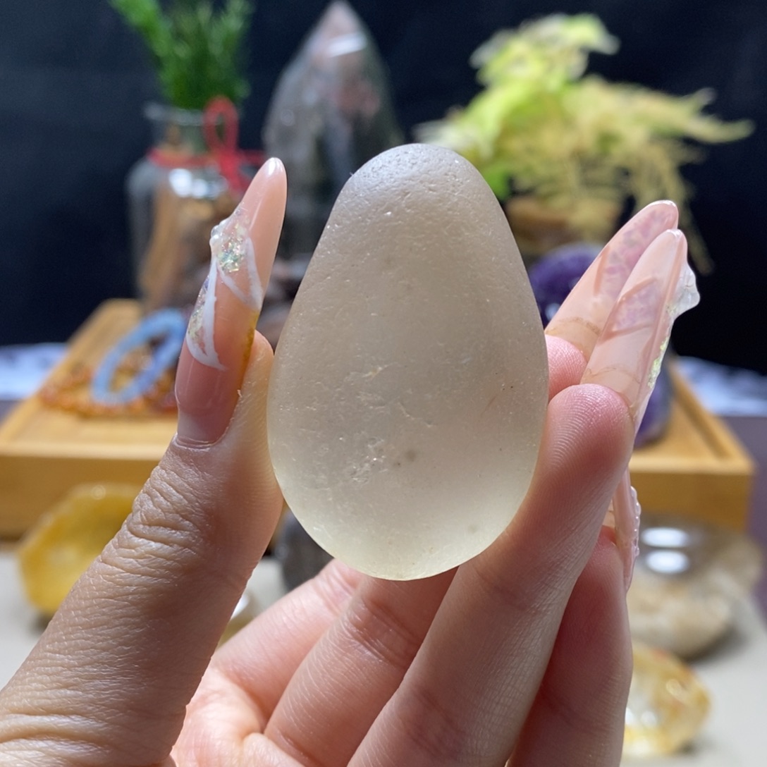 水晶景石未镶嵌S原石手把52