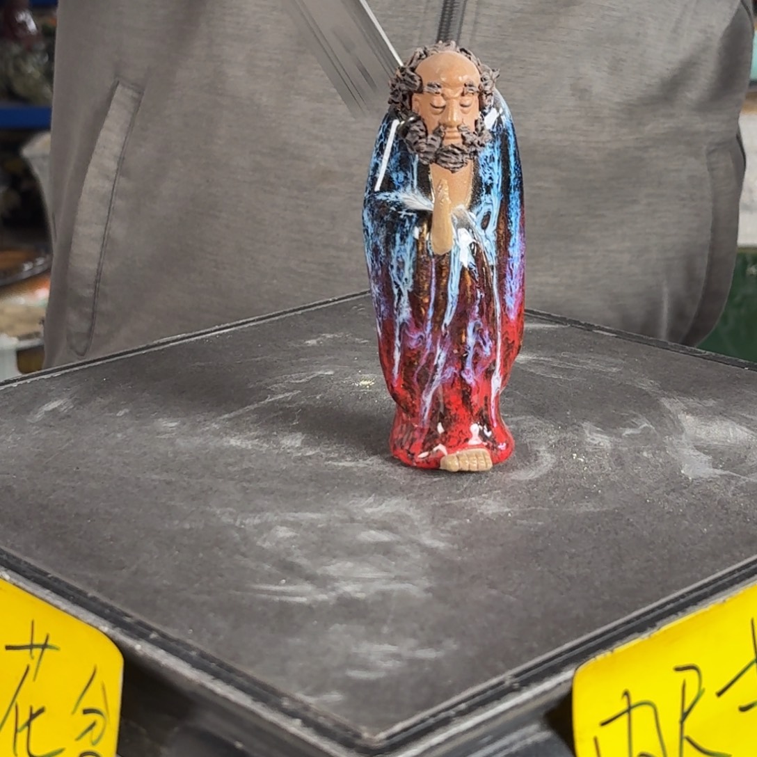 。一风堂石湾花盆 高13
