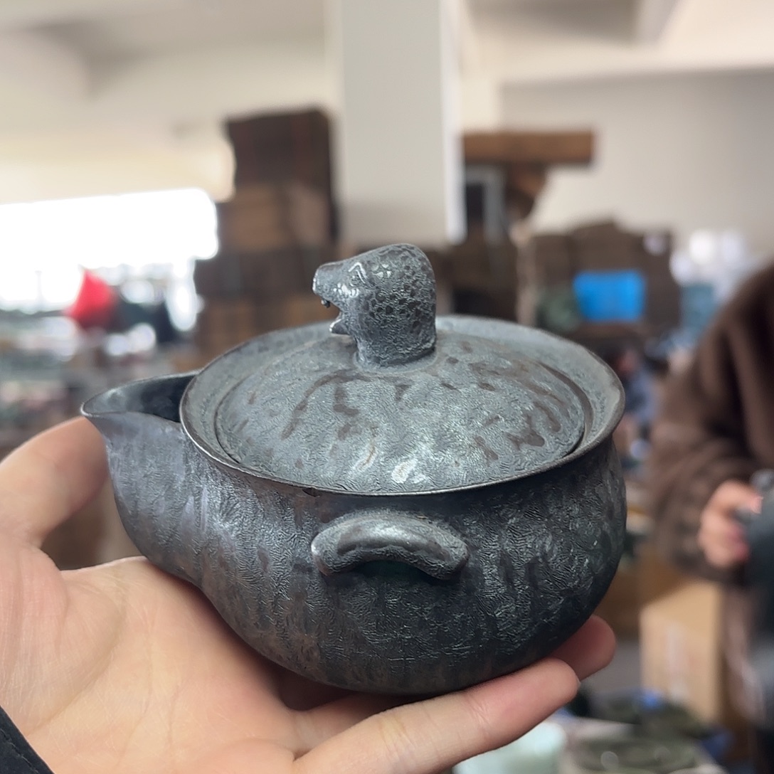 龙泉云间青瓷小米茶器