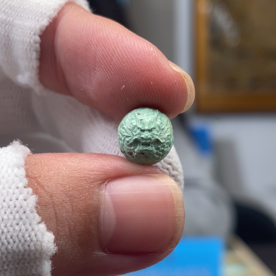 绿松石未镶嵌挂件