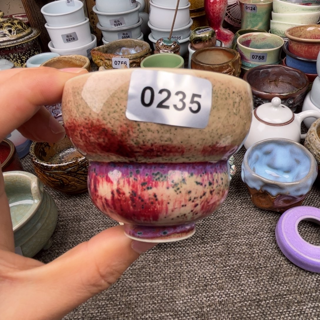 钧瓷杯子窑口自播原矿钧瓷33