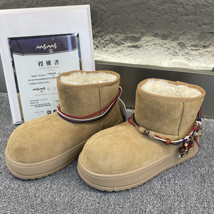 玛莎玛索28-519dm冬季加厚休闲时尚雪地靴