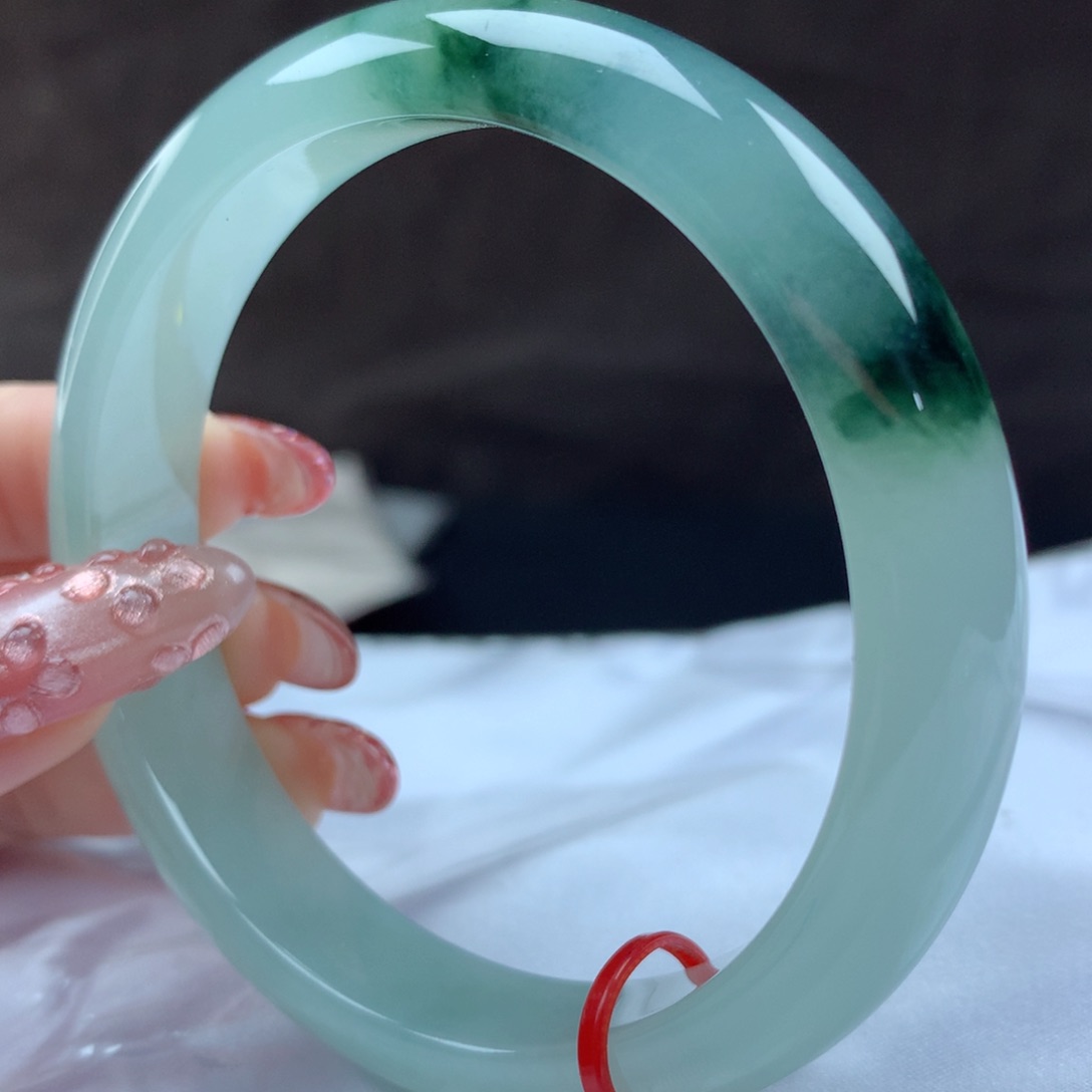 未镶嵌手镯翡翠97108，