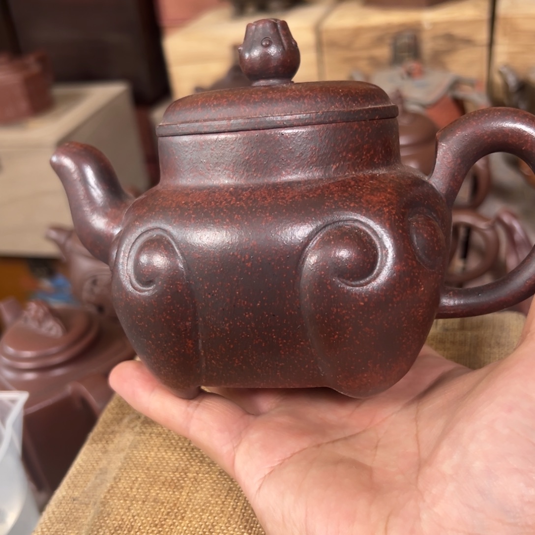 茶壶紫砂原矿紫砂壶