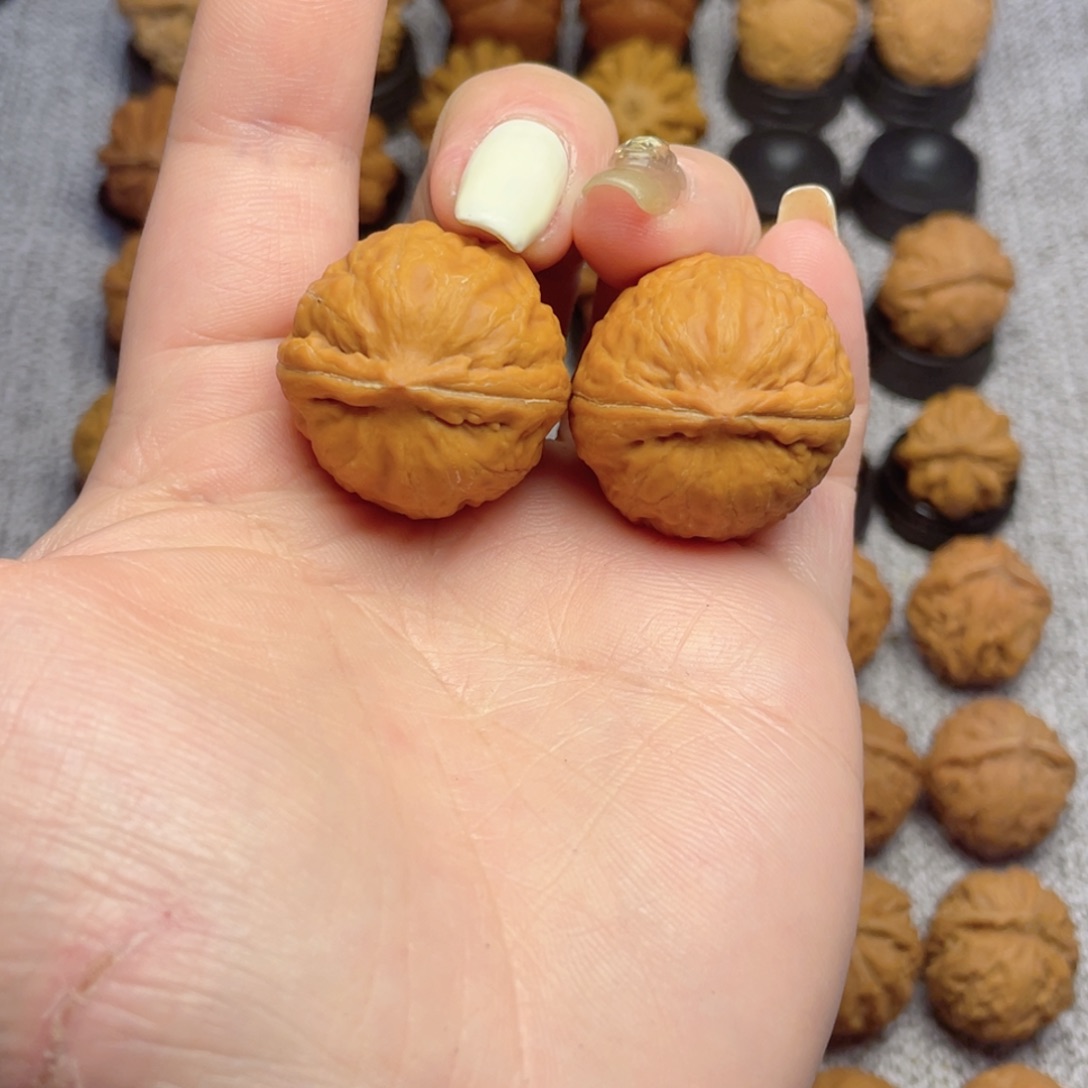 把件文玩核桃肉团子