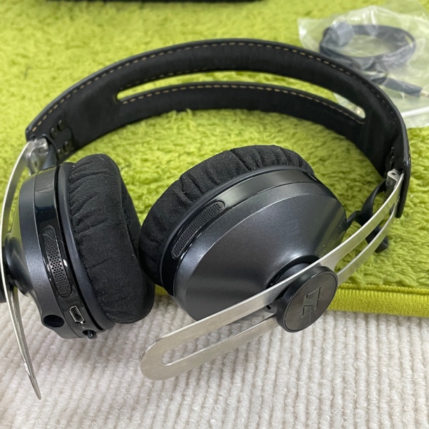 95新 SENNHEISER/森海塞尔 小馒头二代蓝牙降噪折叠头戴耳机