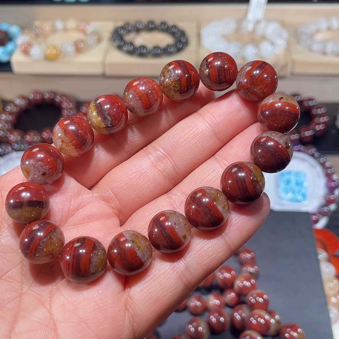 水晶未镶嵌手链极光手链