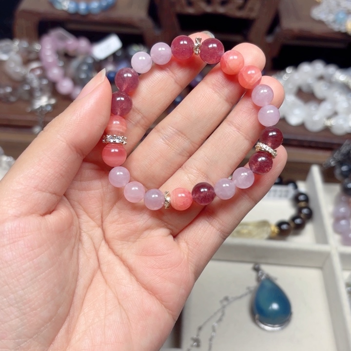 水晶手链未镶嵌金薇薇