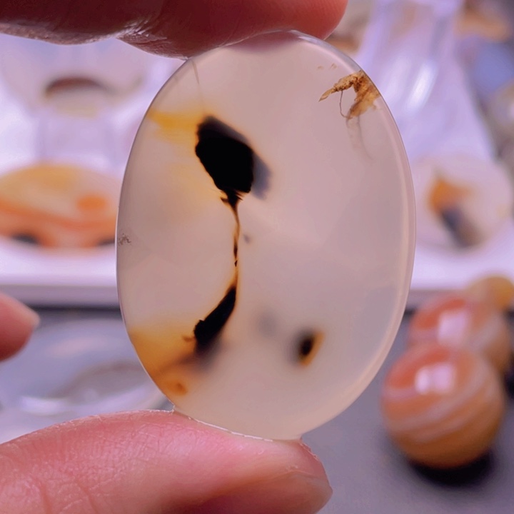 玛瑙/玉髓未镶嵌吊坠(不含链)