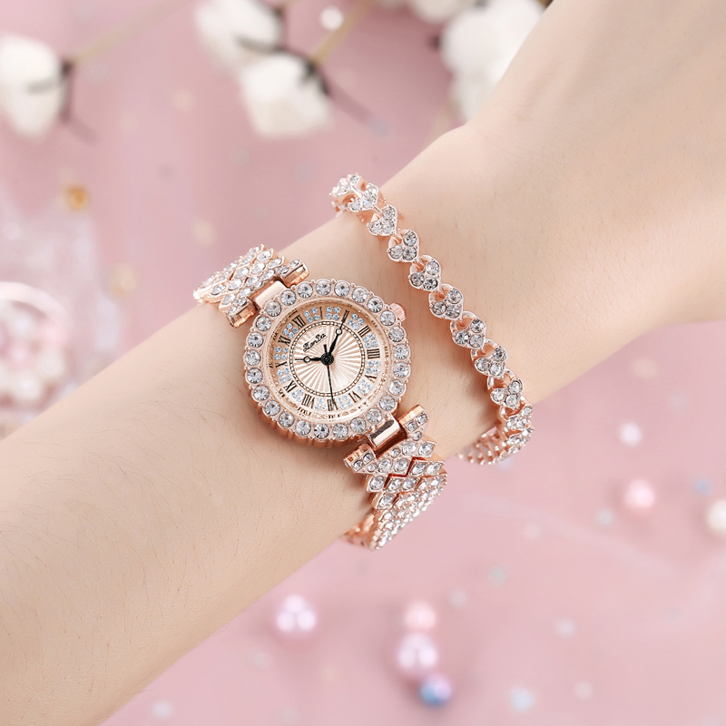 金浪达/JLANDA时尚气质轻奢女士石英腕表J3112L-G