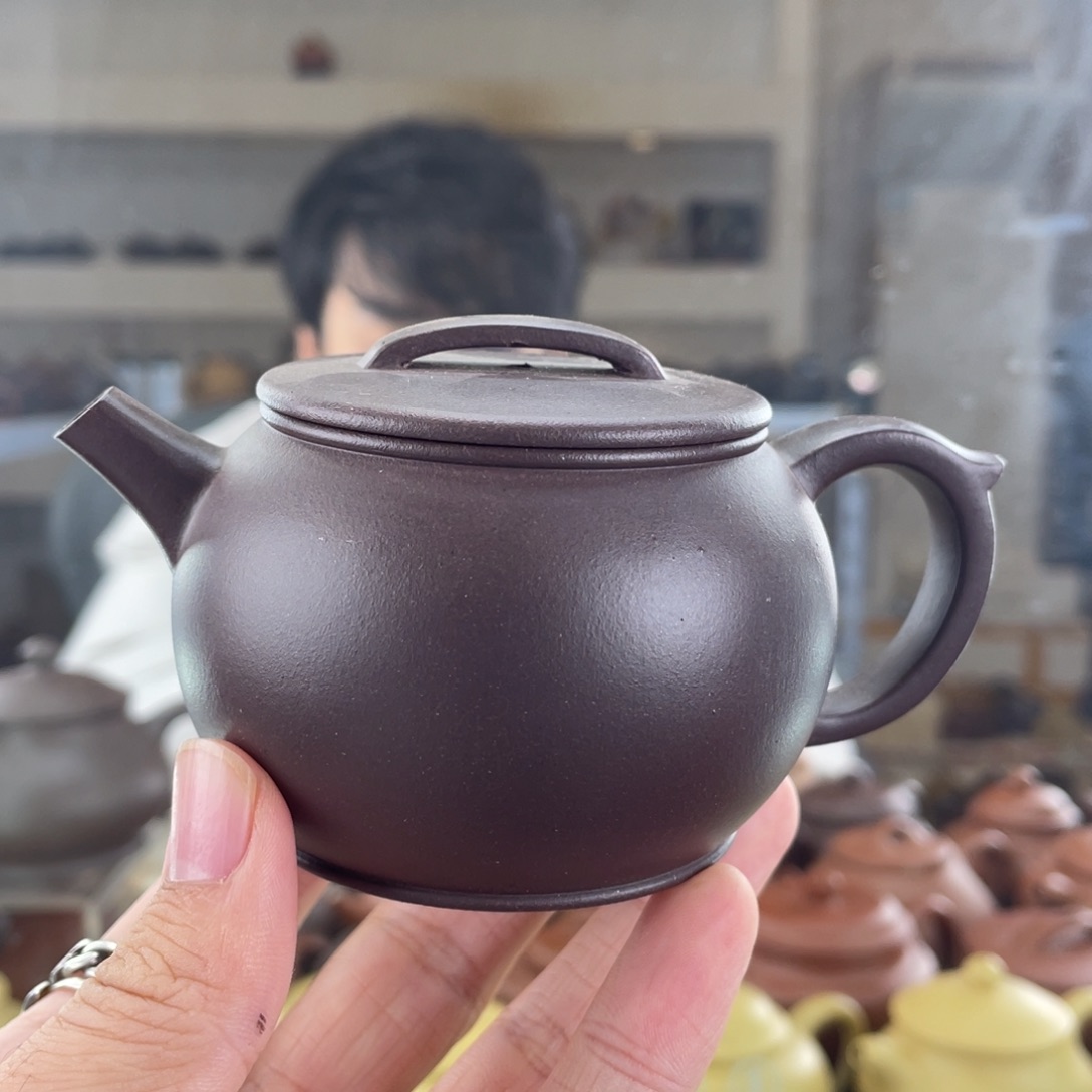 紫砂茶壶150cc老紫泥茶壶