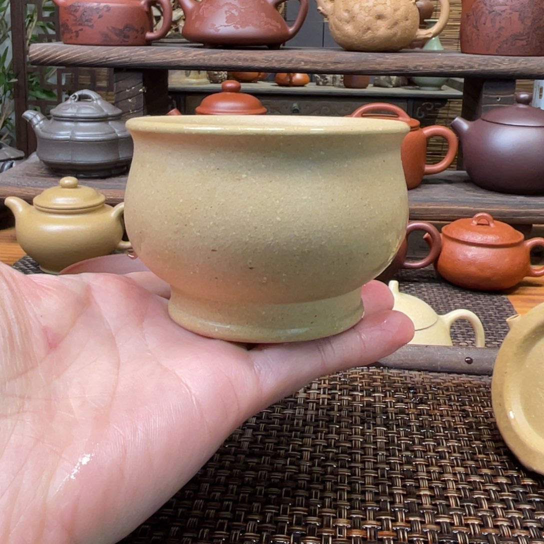 紫砂茶壶宜兴原矿紫砂手工制150