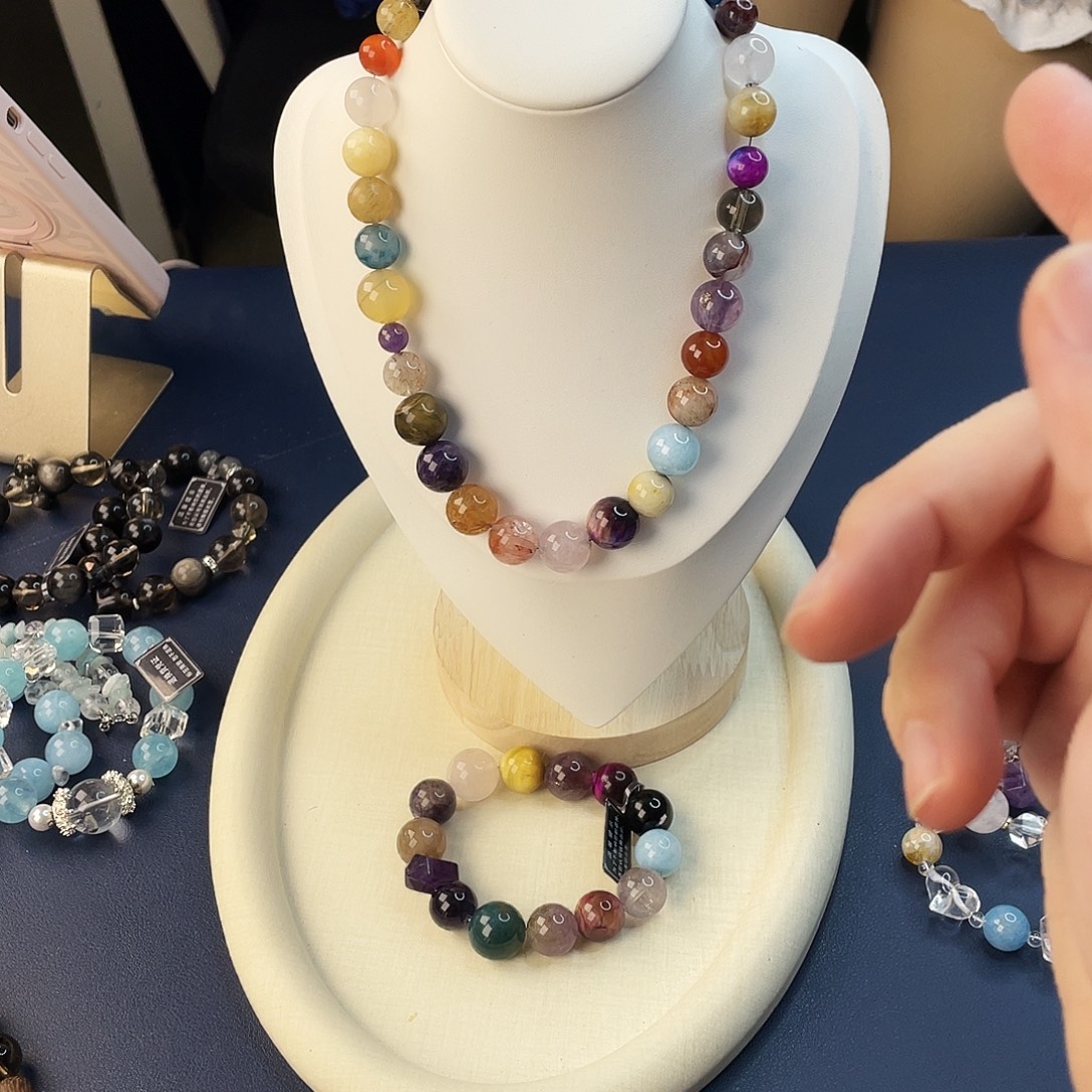 手链水晶银S925镶嵌