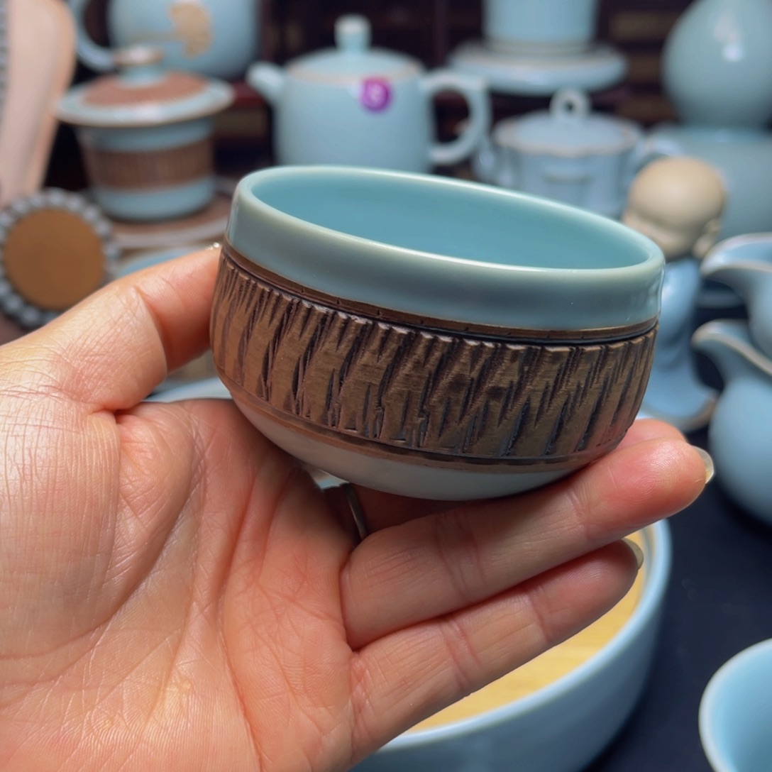 【闪购商品】摆件陶原产地汝瓷茶器专场，正品好品