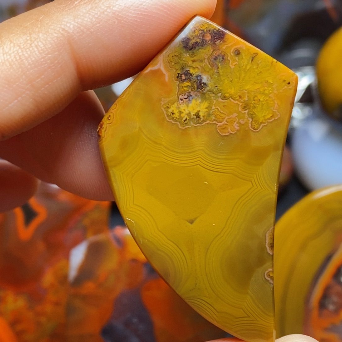 玛瑙/玉髓吊坠(不含链)未镶嵌