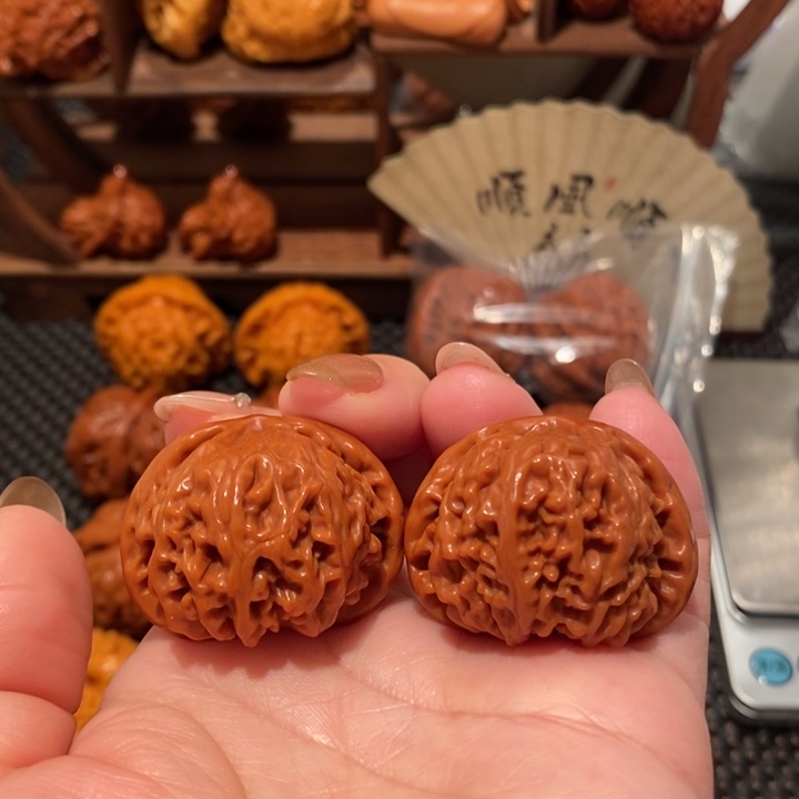 文玩核桃吊坠36宫灯826