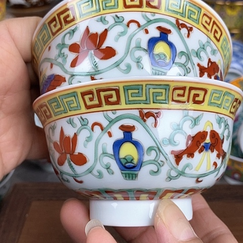 景德镇陶瓷藏式茶碗