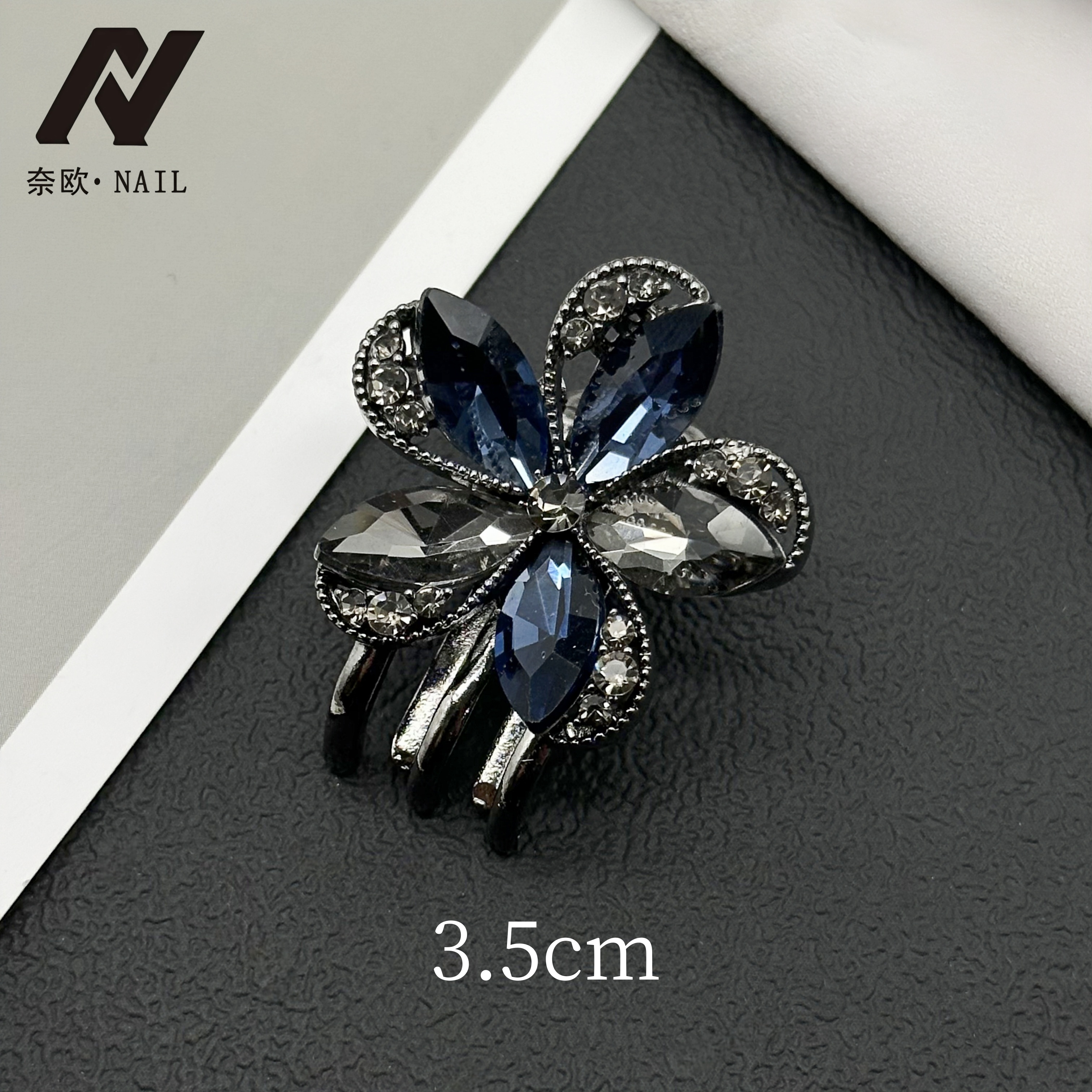 【NAIL·奈欧】设计师系列6079螃蟹夹轻奢时尚