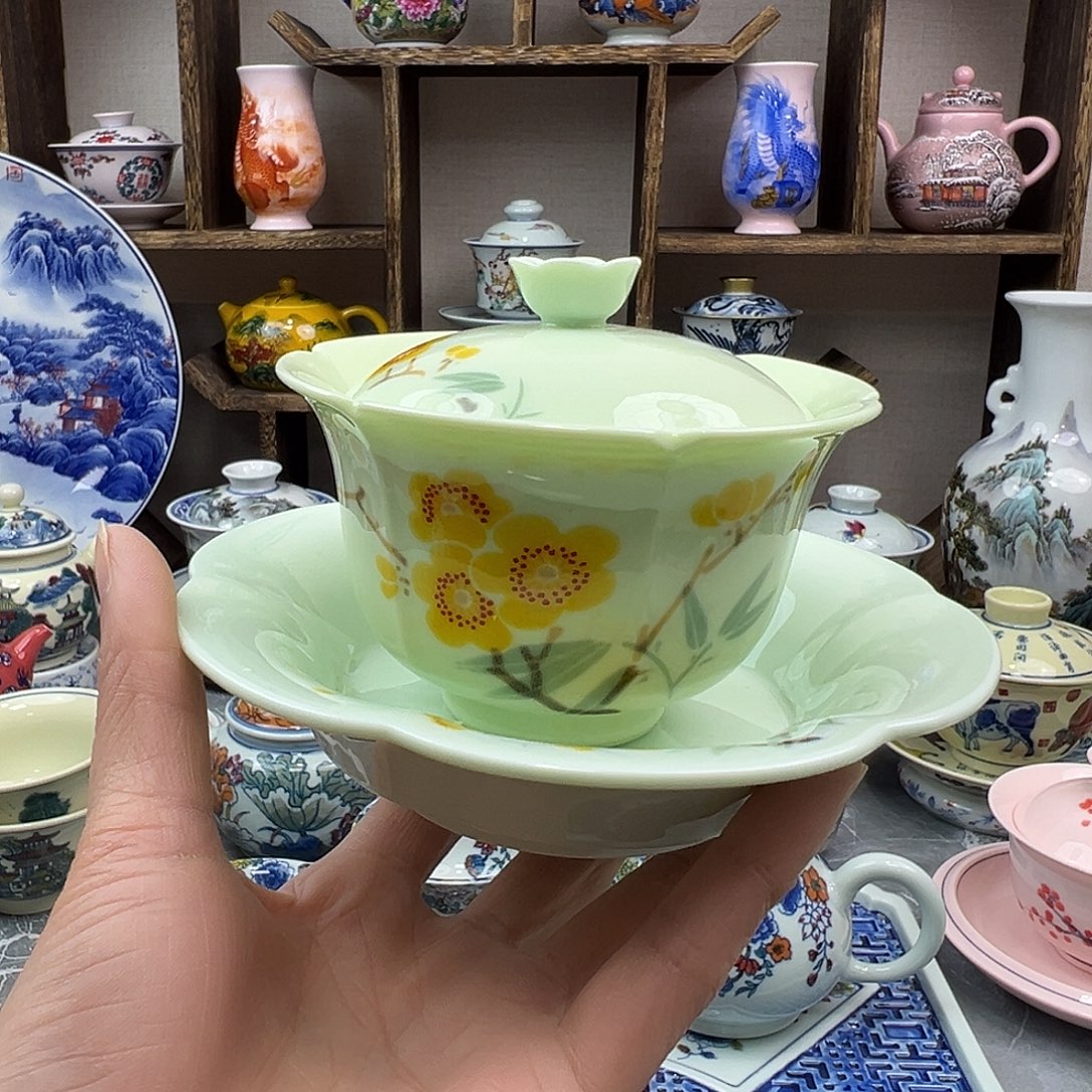 陶杯子景德镇陶瓷567老厂瓷37